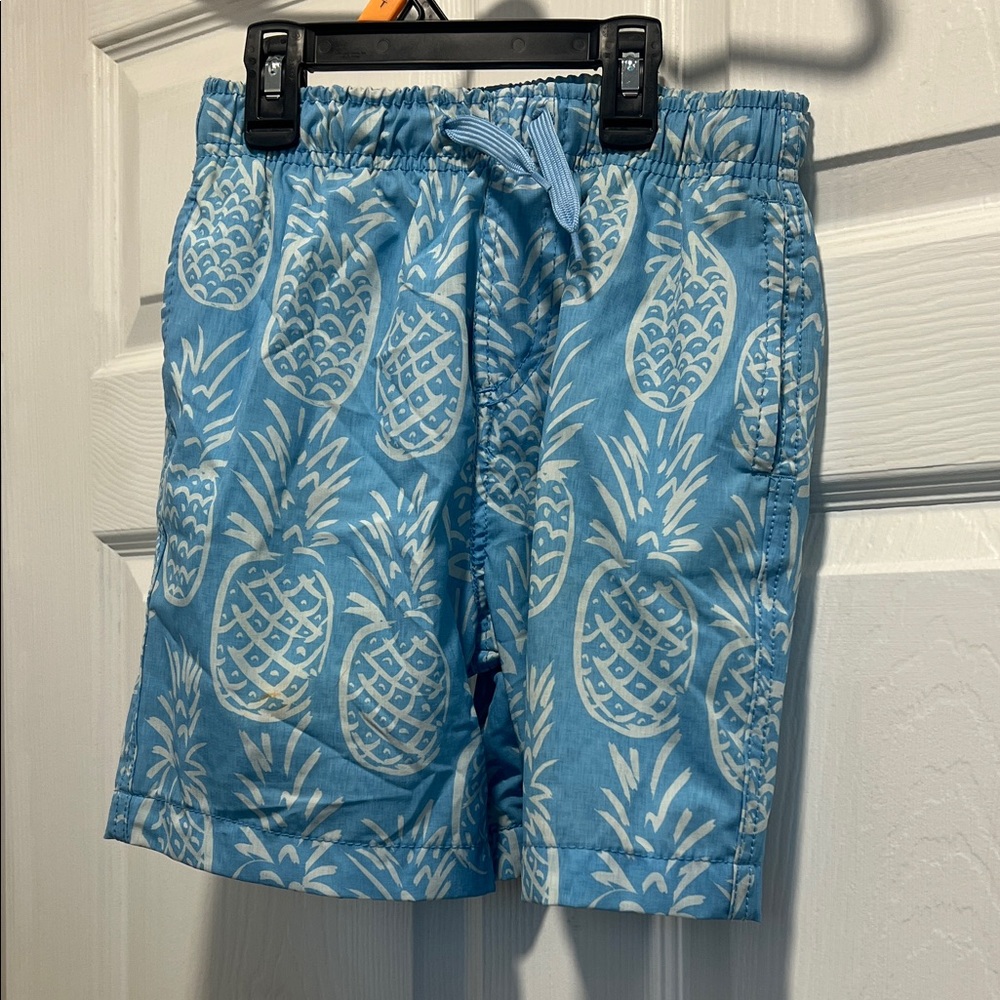 Kanu Surf Light Blue Pineapple Swim Trunks